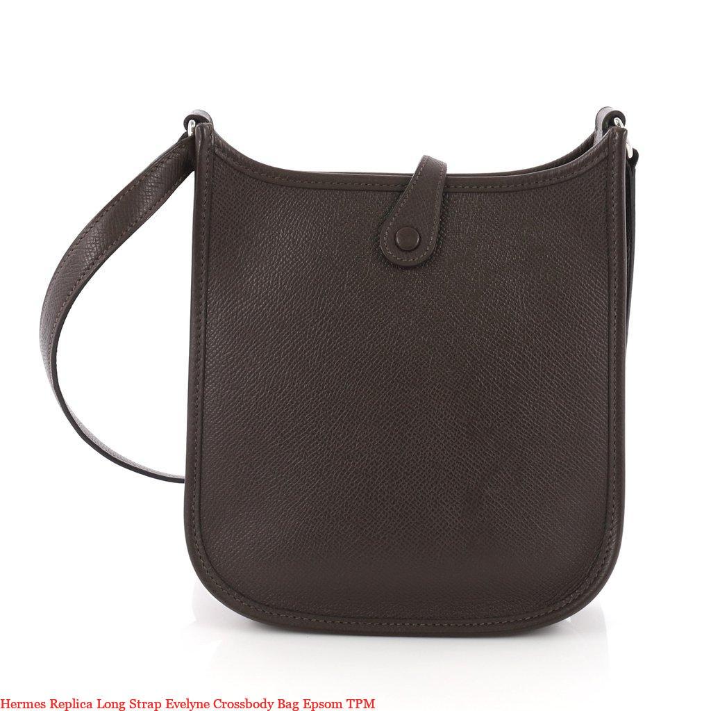 Hermes Replica Long Strap Evelyne Crossbody Bag Epsom TPM – Hermes Replica Handbags Imitation ...